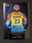 2023-24 Panini Select Basketball LEBRON JAMAES Neon Icon #12 - LA Lakers
