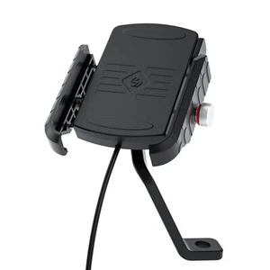 15W Wireless Charging Bracket Qc3.0 Phone Charge Universal Black B For ScooterT7 - Photo 1 sur 12