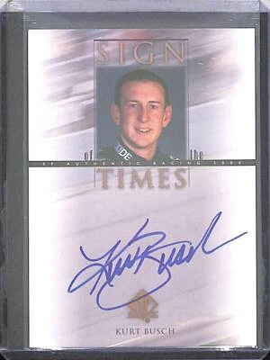 2000 Upper Deck SP Sign of the Times Autograph #KB Kurt Busch - Image 1 of 2