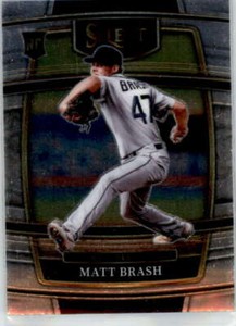 2022 Panini Select #1 Matt Brash Seattle Mariners Rookie