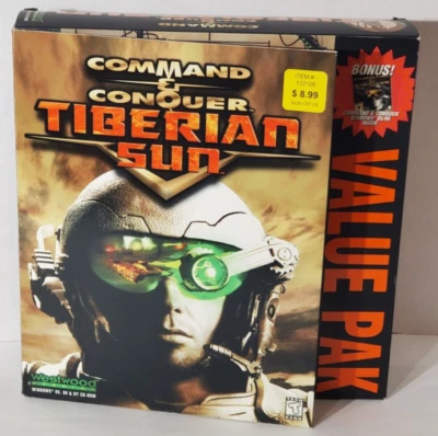 Command & Conquer: Tiberian Sun Big Box PC Spiel - Value PAK Release - SEALED NEU - Bild 1 von 4