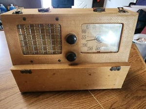 General Electric Portable Radio 254 Interceptor Beamascope #42481 - Picture 1 of 14