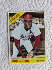 1966 Topps # 320 Bob Gibson card NICE