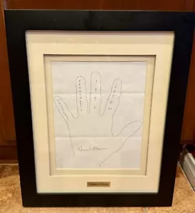 Edward Ed Albee Author Writer Hand Signed Autograph Dated Hand Sketch Framed - Picture 1 of 6