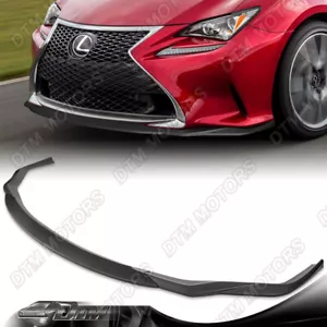 Kit de carrocería labial negro estilo AG para 15-18 Lexus RC300 RC350 - Imagen 1 de 5