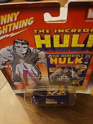 Johnny Lightning  2002   Delivery  Incredible Hulk Marvel Purple Brand New - Image 1 of 4