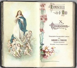 Ramoscelli d'Oro - X Edizione Samaden & Torriani - Imprimatur 1907 Filotea - Imagen 1 de 4