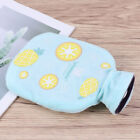  1000ml Rubber Hot Water Bottle Hand Warmer Adorable Hot Water Bag with Plush