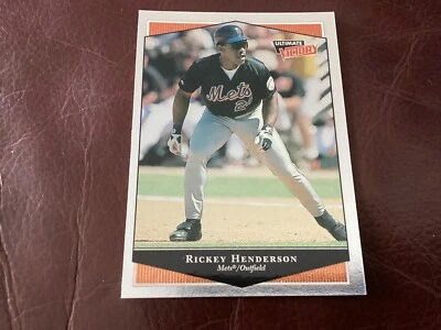 Rickey Henderson 1999 Upper Deck Ultimate Victory #69 - Image 1 of 2
