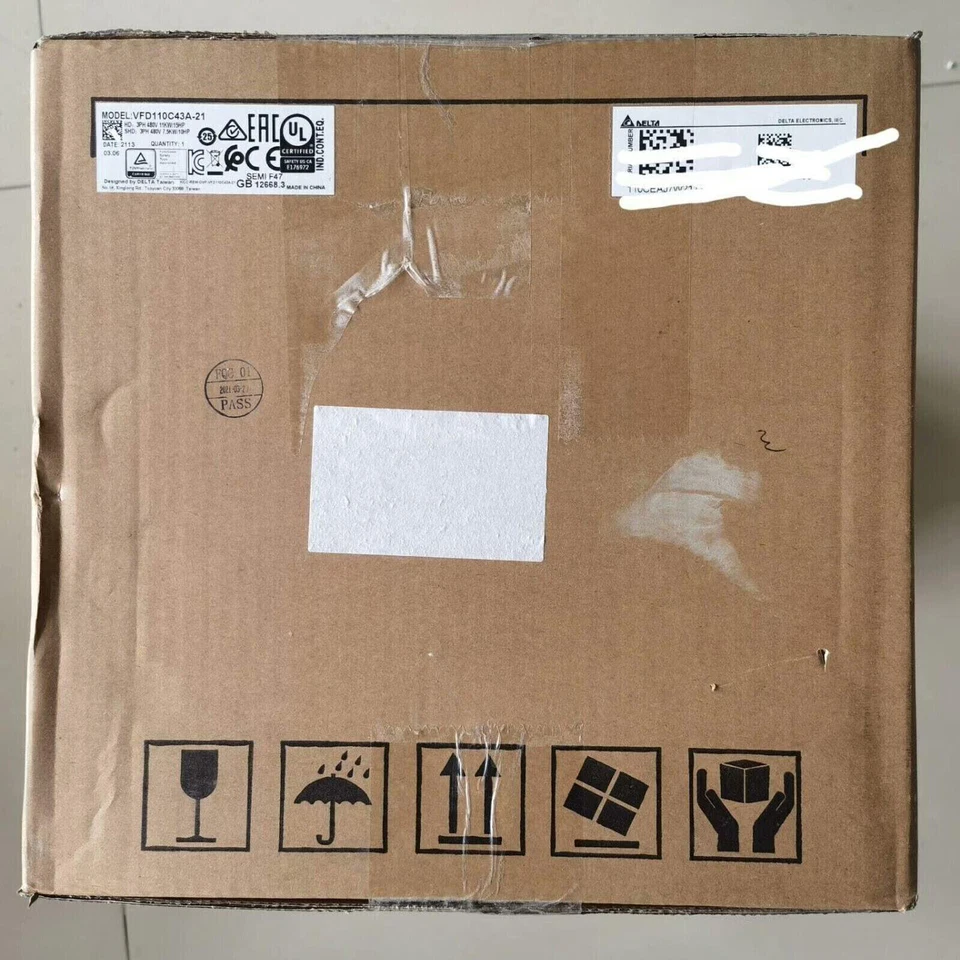 VFD110C43A-21 1PCS NEW Delta Inverter VFD110C43A-21 - Image 1 of 1