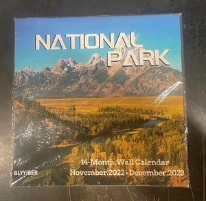 2023 Wall Calendar NATIONAL PAKRS | Nov 2022 -Dec 2023 | 14 Month Hangable - Picture 1 of 2
