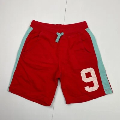 Pantalones Cortos Benetton 12 Años Rojo Niños Algodón Sudadera Bolsillos Cintura Elástica Foto 1 de 4