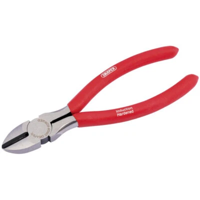 Draper Cutting Pliers Diagonal Side Soft Grip 160mm Carbon Steel Cutters 67923