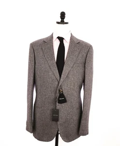 3.195 $ Giorgio Armani - 52 % Seide 48 % KASCHMIR grauer Blazer - 48R - Bild 1 von 9
