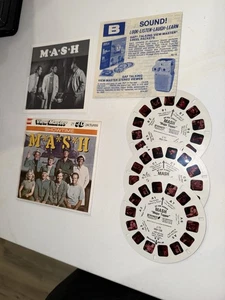Set 3 bobine vintage MASH Major Topper View Master GAF J11 con libretto - Foto 1 di 2