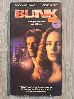 Blink VHS 1994 Thriller Original Release New Line Cinema Columbia TriStar - Image 1 of 3