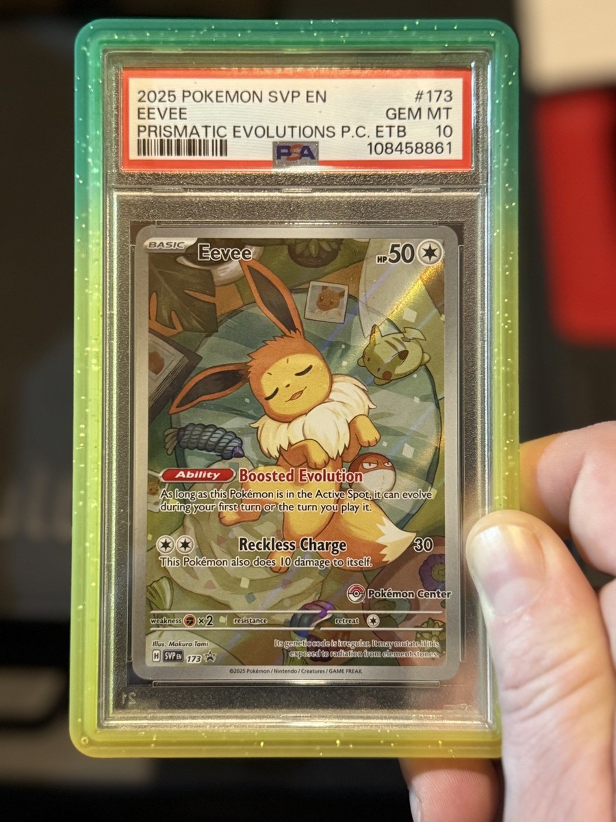 Pokémon Eevee Grade 10 Pokémon TCG Individual Collectible