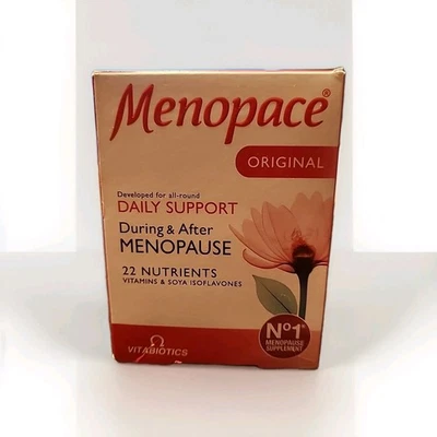 Menopace Menopausia Vitaminas 90 Tabs - Vitabióticos Menopausia Suplemento Foto 1 de 3