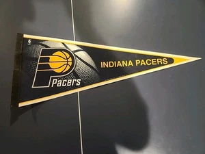 Vintage Indiana Pacers NBA 12" X 30" Wincraft Felt Pennant 2014 Basketball - Picture 1 of 7