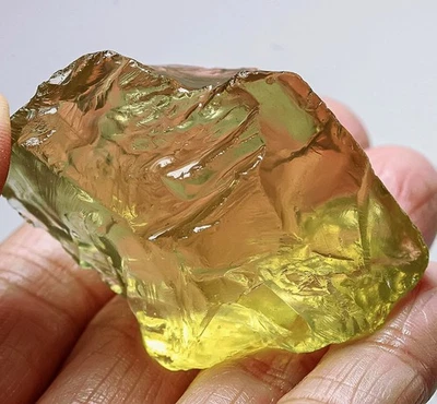 205Ct Natural Lemon Citrine Facet Rough Specimen YLM2293 - Image 1 of 3