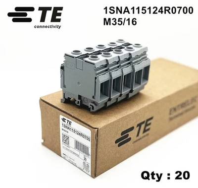 20 Pcs./Box New M35/16 Terminal Block 1SNA115124R0700 - Image 1 of 4