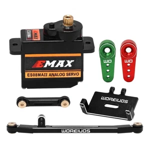 RC Servo EMAX ES08MAII Analog Servo 12G Steering Servo with Servo Mount Brack... - Picture 1 of 7