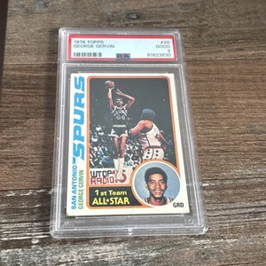 1978 Topps Basketball George Gervin #20 PSA 2 - Bild 1 von 3