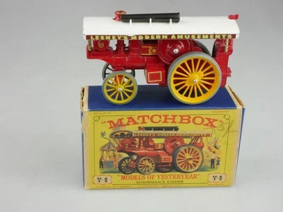 Y-09-1 Fowler Big Lion Showman's Engine hellrot - 41165 Matchbox MoY Yesteryear - Bild 1 von 4