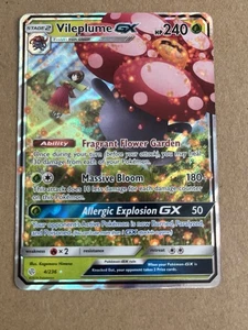 Vileplume GX 4/236 Sm-Cosmic Eclipse Holo Excellent Condition - Picture 1 of 2