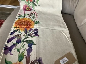 Emma Bridgewater Garden Flowers Tablecloth 156 X320 - Picture 1 of 3