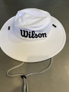 Wilson Staff Men's White UPF 50+ Sun Bucket Golf Hat. NWOT RAPID SHIP! - Picture 1 of 3