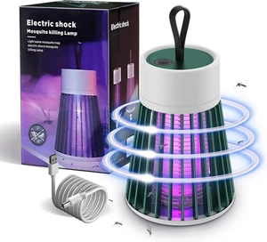 Zanzariera Elettrica Da Interno, Antizanzare Elettrico Portatile, Lampada Antiza - Foto 1 di 7