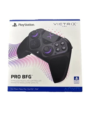 PDP Victrix Pro BFG Wireless Modular Controller for Sony PS5 PS4 Black - Image 1 of 3