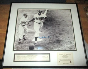 1994 Duke Snider Signed Great Moments Photo from Nabisco - Hawthorne Sports COA - Picture 1 of 3