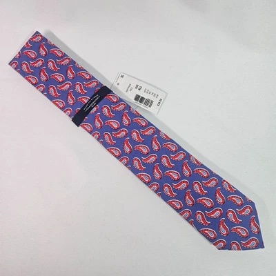 Nueva corbata delgada Roundtree & Yorke para hombre cachemira púrpura 2,75"x 57" Foto 1 de 4