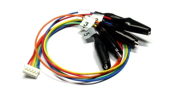 Cabo de chicote terminal modelo controle remoto Futaba 300mm para CDR-5000 AC472 - Imagem 1 de 1