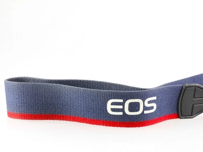 Canon EOS Trageriemen Tragegurt Strap in rot / blau - Bild 1 von 2