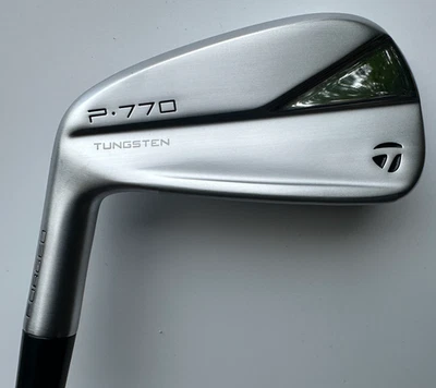NEW 2023 TAYLORMADE P770 4 IRON GOLF CLUB CHOOSE SHAFT STEEL GRAPHITE LEFT HAND - Image 1 of 4
