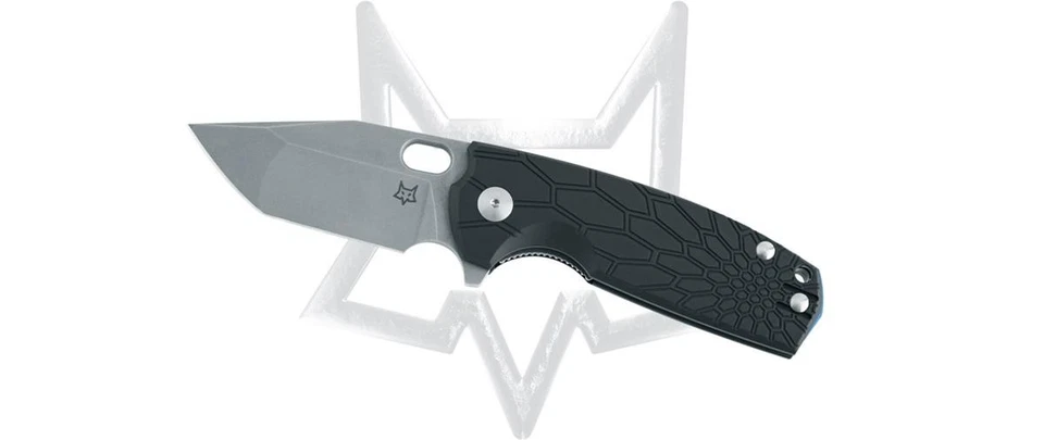 Cuchillo de bolsillo de acero inoxidable FOX KNIVES Core Tanto FX-612 BS Liner Lock negro FRN N690 Foto 1 de 1