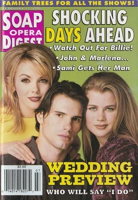Soap Opera Digest Feb 13, 1996 CHRISTIE CLARK-AUSTIN PECK-ALISON SWEENEY-DAYS - Image 1 of 3