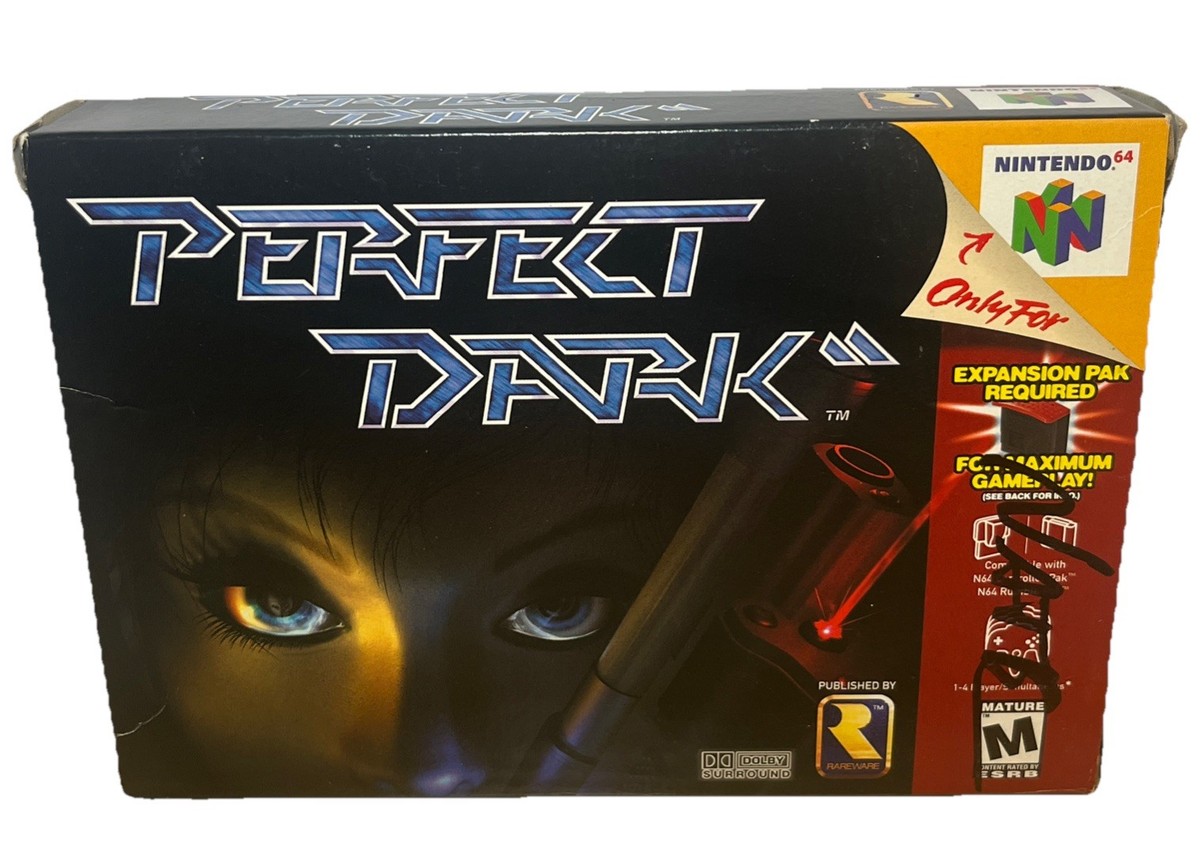 Perfect Dark【中古美品・N64北米版】 Perfect Dark N64 Game,US Version - Walmart.com