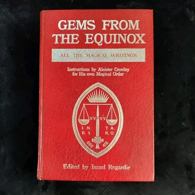 Gems From The Equinox Hardcover First Edition 1974 Aleister Crowley Occult Magic - Image 1 of 4