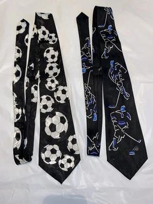Corbatas de fútbol y hockey para hombre Foto 1 de 4