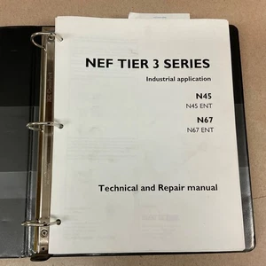 Iveco F4HE N45 N67 NEF TIER 3 ENGINE TECHNICAL SERVICE SHOP REPAIR MANUAL GUIDE - Picture 1 of 10