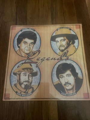 “LEGENDS” Vinyl LP Conway Twitty-Merle Haggard-Williams-Conlee MCA 5296 SEALED - Image 1 of 2
