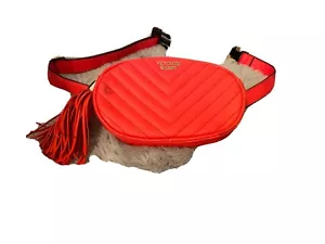 Elegant Victoria's Secret Bum Bag Dark Pink Bumbag Belt Bag Fanny Pack - Picture 1 of 5