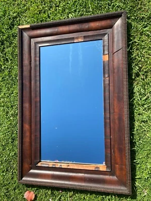 American EmpireMahogany 镜子或镜子 1830 - 40,#1。 重型玻璃。 — 第 1/4 张图片