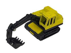 Road Champs Yellow Hydraulic Excavator Vintage 1:64 Diecast Vehicle - Picture 1 of 4