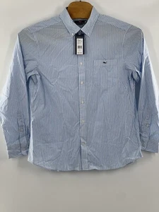 NUEVO CON ETIQUETAS Camisas Vineyard Vines Calce Clásico Elastizadas Popelina Rayas Grandes $98 - Imagen 1 de 3
