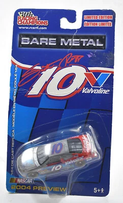 Scott Riggs #10 Valvoline Bare Metal 2004 Pontiac Racing Champions NASCAR 1/64 - Image 1 of 4